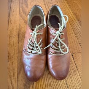 Frye Stella Oxford Lace Up Booties